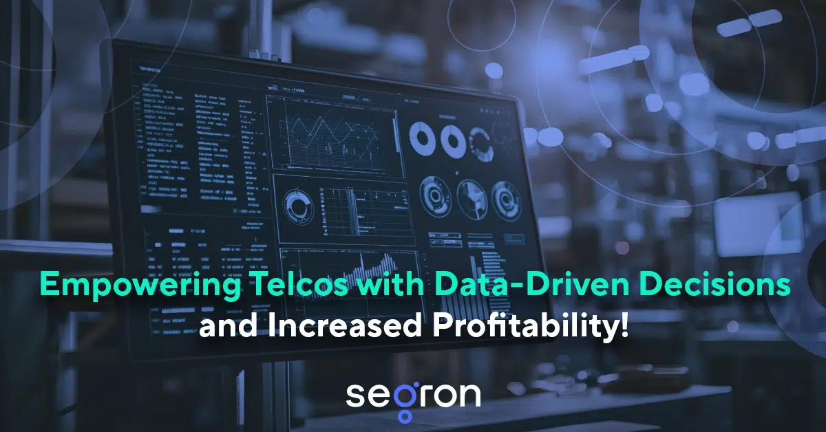 Dashboard showcasing data-driven insights to empower telcos with improved decision-making and profitability by SEGRON